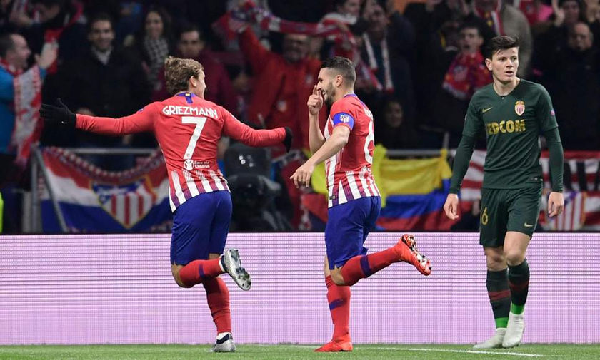 Τα δύο γκολ της Ατλέτικο Μαδρίτης στο ημίχρονο με τη Μονακό (vid) 
