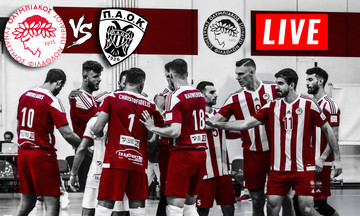 LIVE: Ολυμπιακός - ΠΑΟΚ (18:00)