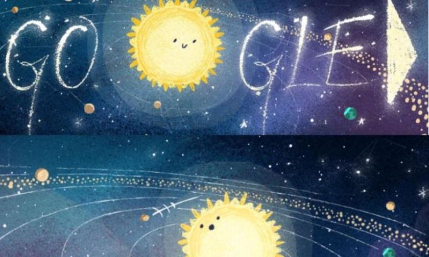 Στη βροχή μετεωριτών με το ελληνικό όνομα αφιερώνει το σημερινό της doodle η Google