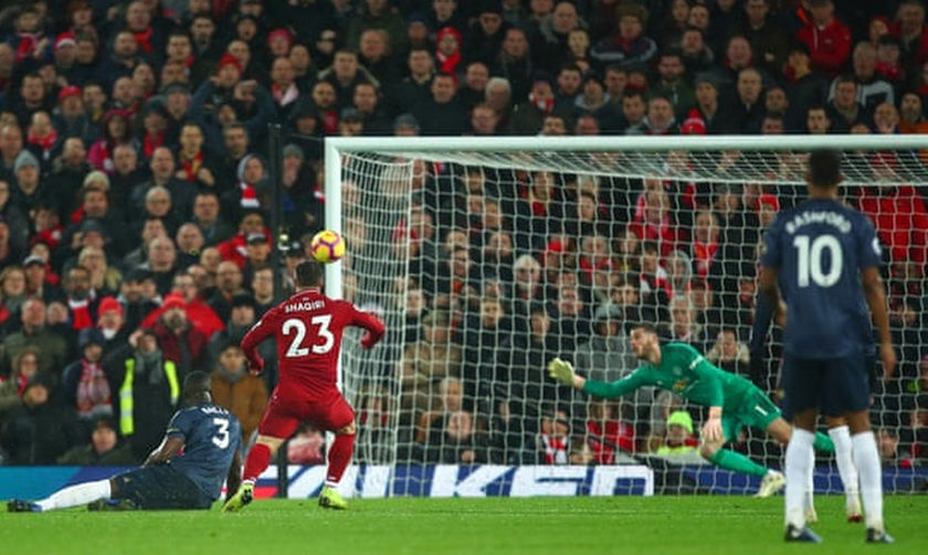 Νίκη πρωταθλήματος για την Λίβερπουλ, 3-1 την Μάντσεστερ Γιουνάιτεντ