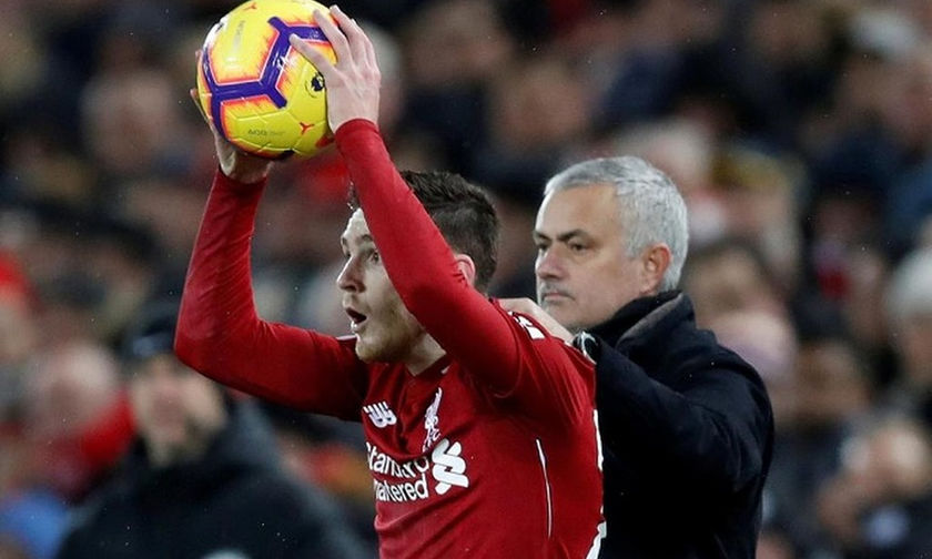 Ο Μουρίνιο «υμνεί» ποδοσφαιριστή της Λίβερπουλ