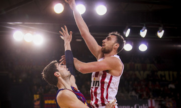 Μπαρτσελόνα-Ολυμπιακός: 60-69. Μιλουτίνοφ: «Ήξερα πως ήταν σημαντικό να σταματήσω τον Τόμιτς»