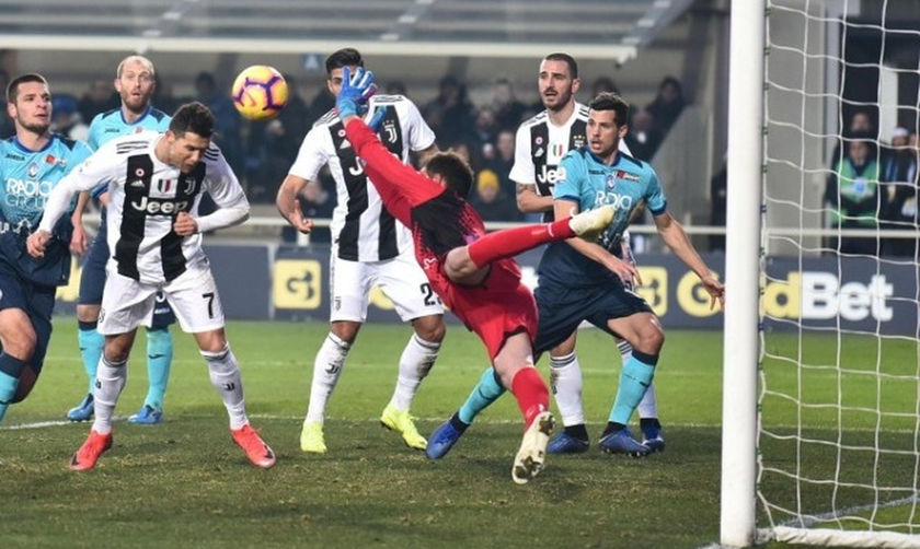 Αταλάντα-Γιουβέντους 2-2: Ο Ρονάλντο έσωσε τους «μπιανκονέρι» (vid)