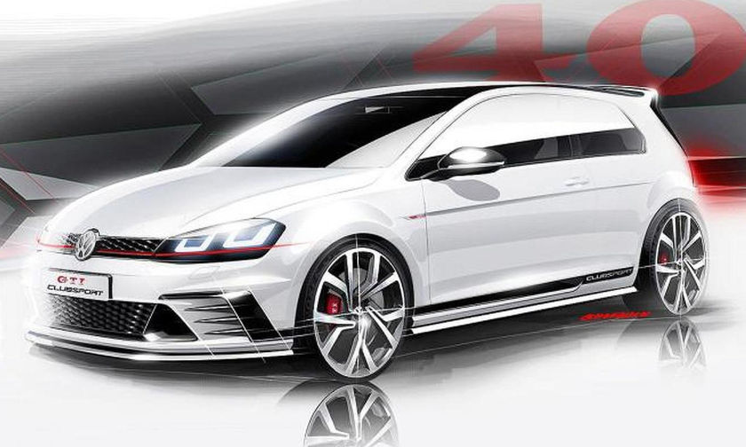 Το νέο Volkswagen Golf GTI θα έχει ισχύ 300 ίπππων 