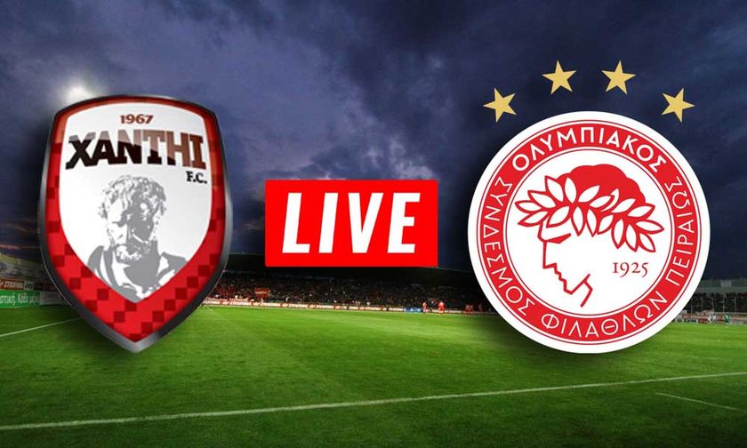 LIVE: Ξάνθη - Ολυμπιακός (17:15)