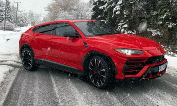 Η Lamborghini Urus δεν αντέχει το κρύο