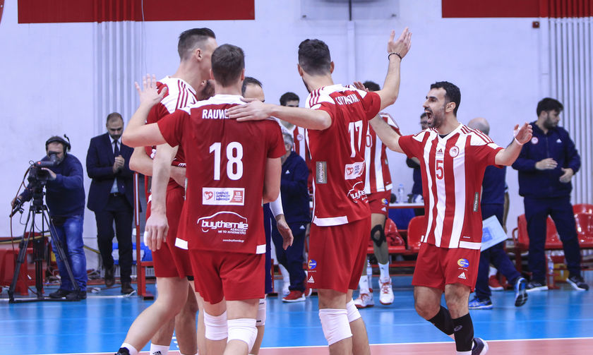 Ο Ολυμπιακός έτοιμος για τους «8» του CEV Cup