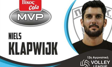 Ο Κλαπβάικ MVP της 12ης αγωνιστικής