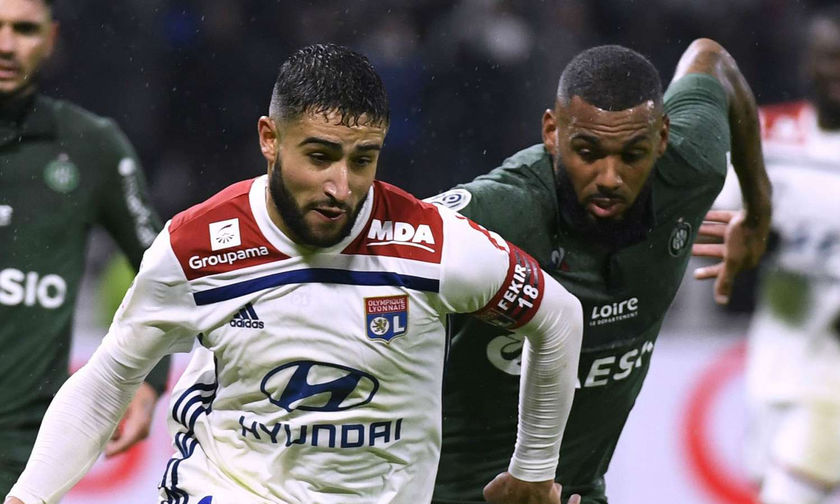 Ligue 1: Ανατροπή στο 95’ η Λιόν κόντρα στην Σεντ Ετιέν(1-2) 