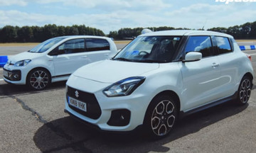 Το Suzuki Swift Sport «καταπίνει» το VW up! GTI (vid)