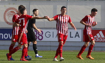 Κ19: Επιστροφή στις νίκες για τον Ολυμπιακό, 2-0 τον Πανιώνιο 