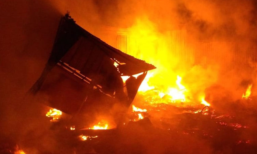 Τραγωδία στη Βραζιλία: Το ξέσπασμα της φωτιάς (vid.)