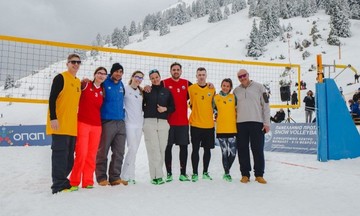  Snow Volley: Με οδηγό την Καραντάσιου έλαμψαν τα αστέρια στο Μαίναλο (pic)