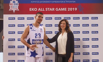 ΕΚΟ All Star Basket '19: Ο Φλιώνης νικητής στον διαγωνισμό τριπόντων