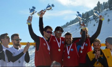 Snow Volley: Χιονοστιβάδα θεάματος στον Μαίναλο (vid)