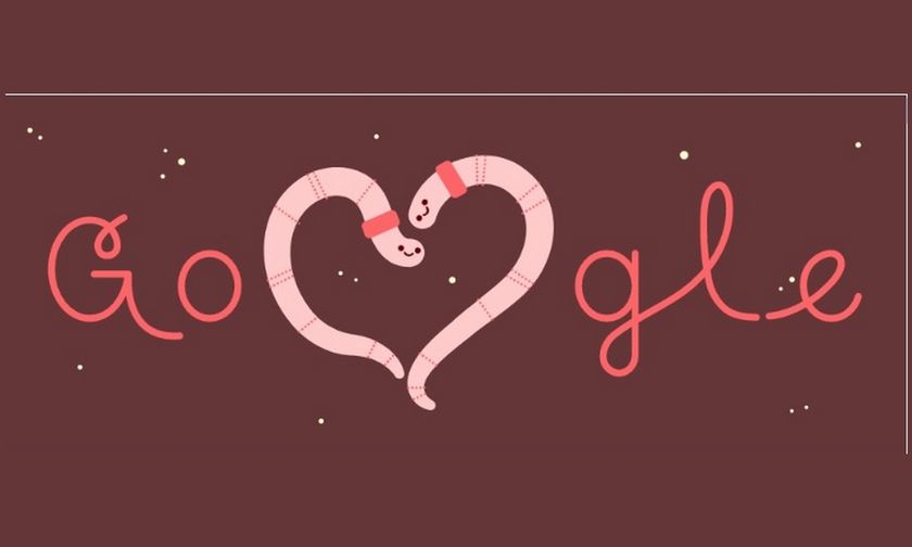 Ημέρα του Αγίου Βαλεντίνου 2019: Το doodle της Google είναι... ερωτευμένο