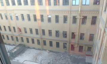 Κατέρρευσαν τοίχοι στο πανεπιστήμιο Αγίας Πετρούπολης- Παγιδευμένοι στα συντρίμμια (vid)