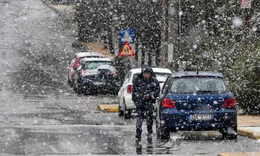  Έκτακτο δελτίο επιδείνωσης καιρού: Πότε αναμένεται να χιονίσει στην Αθήνα