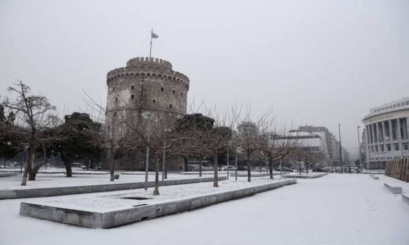 Το έστρωσε στη Θεσσαλονίκη - Δείτε την Τούμπα στα λευκά (pic)