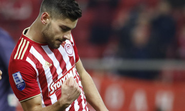 Ο Μασούρας κάνει το 1-0 για τον Ολυμπιακό (vid)