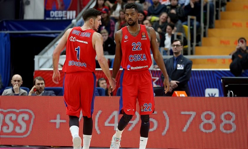 Ολυμπιακός - ΤΣΣΚΑ: Παίζουν Ντε Κολό και Χίγκινς