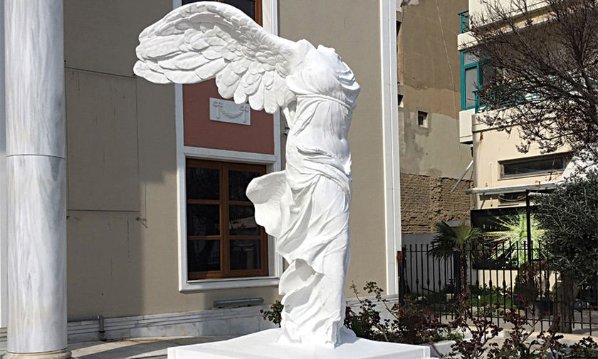 Έτοιμη η «Νίκη της Σαμοθράκης» στην Αλεξανδρούπολη - Βάρους 6,5 τόνων το άγαλμα