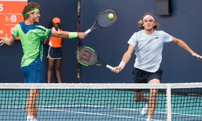 Miami Open: Στους «4» στο διπλό Τσιτσιπάς- Κούλχοφ