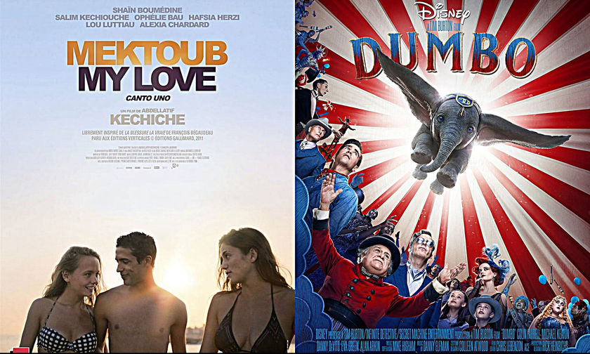 Νέες ταινίες: «Mektoub, Αγάπη μου», «Ντάμπο»