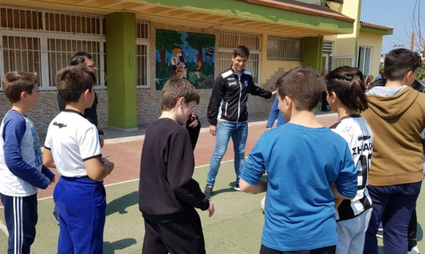Επίσκεψη του ΟΦΗ σε σχολεία της Ν. Αλικαρνασσού