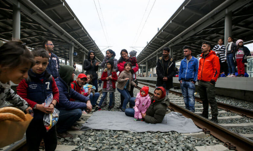 Σταθμός Λαρίσης: Κατάληψη από πρόσφυγες - Δεν εκτελούνται δρομολόγια