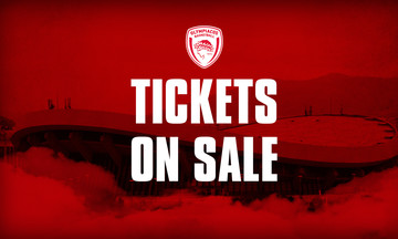 Κυκλοφορούν τα εισιτήρια για το ματς του Ολυμπιακού με τον ΠΑΟΚ