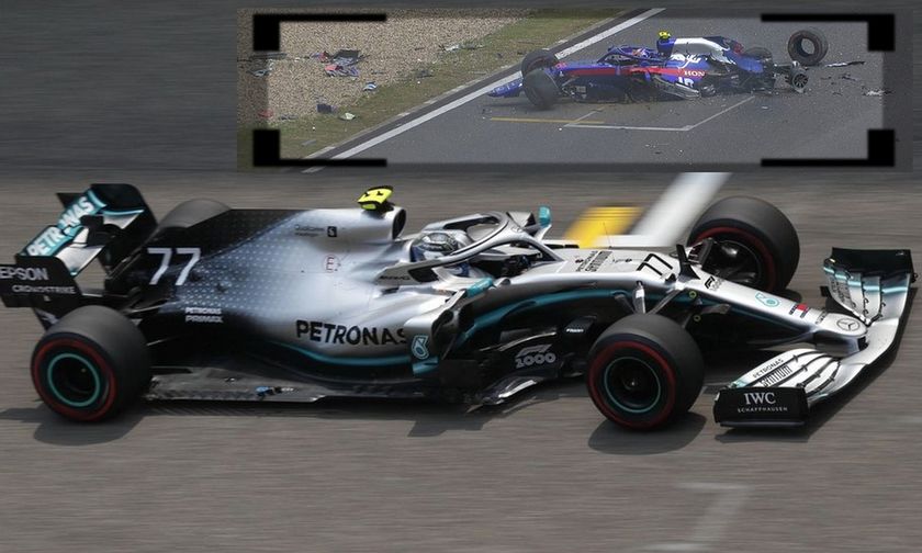 FORMULA1 - GP Κίνας: Ταχύτερος όλων ο Μπότας, σφοδρή σύγκρουση για τον Αλμπόν (vid)