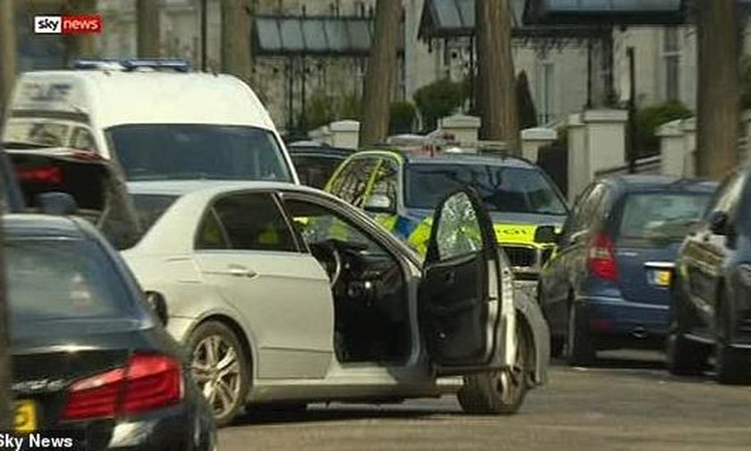 Περίεργο ατύχημα κοντά στην ελληνική πρεσβεία του Λονδίνου