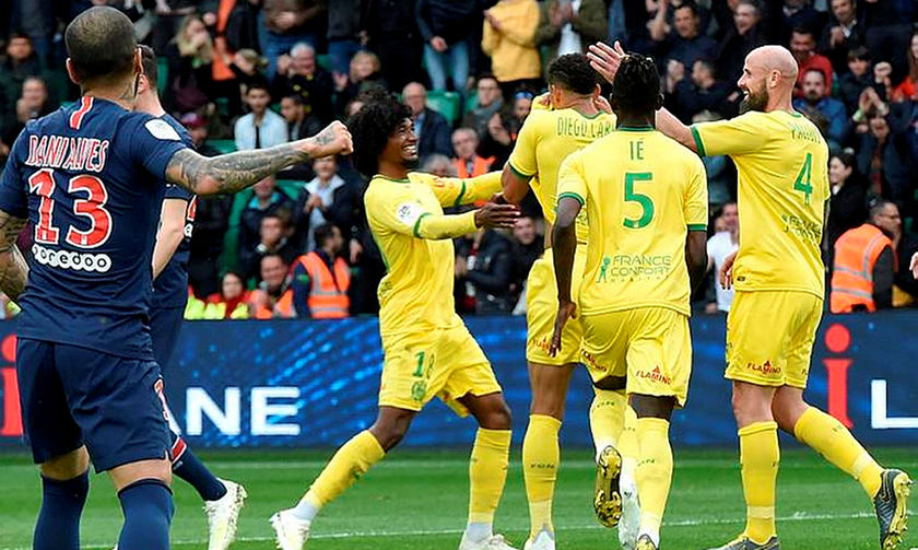 Ligue 1: Ούτε με την... τρίτη η Παρί, την κέρδισε και η Ναντ με 3-2!