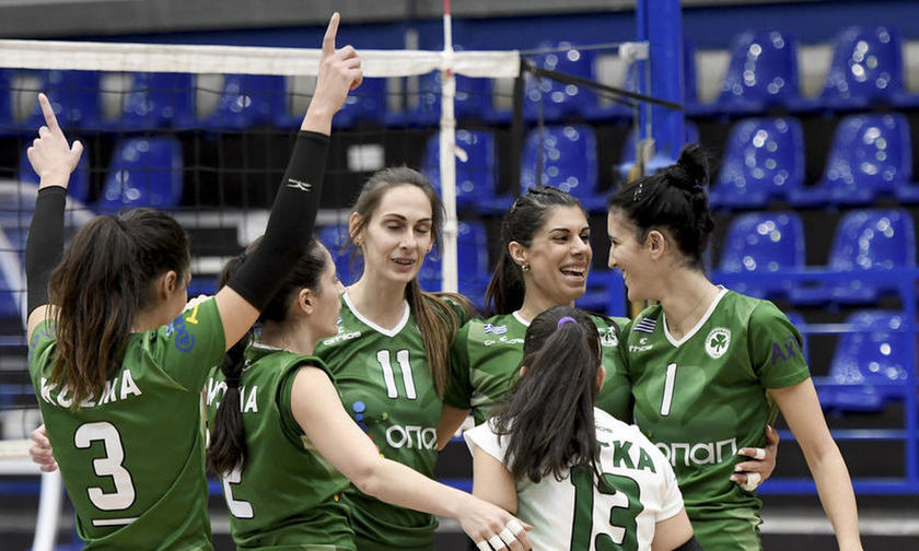 Βόλεϊ Γυναικών: Πρώτο βήμα του ΠΑΟ, 3-1 την ΑΕΚ