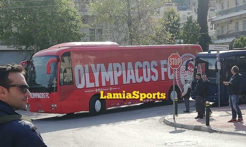 Στο ΔΑΚ Λαμίας ο Ολυμπιακός (pics)