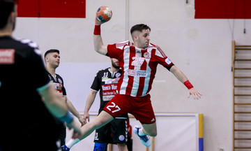 Δράμα-Ολυμπιακός 22-31: Στα ημιτελικά της Handball Premier οι «ερυθρόλευκοι» 