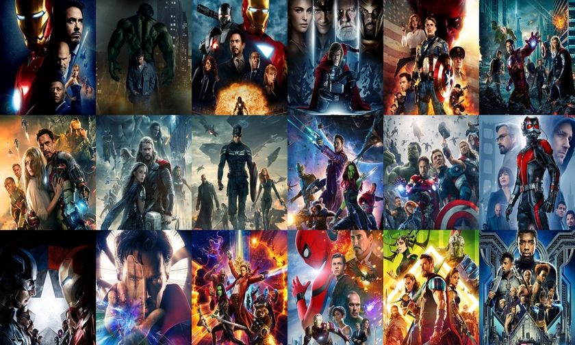Marvel: To ranking με τις καλύτερες ταινίες της