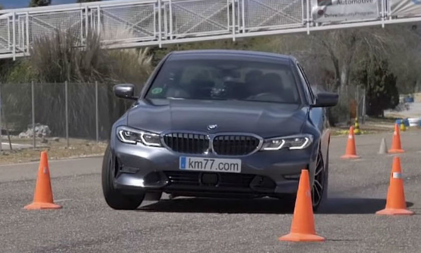«Ξυράφι» η νέα BMW Σειρά 3 στο τεστ αποφυγής ταράνδου (vid)