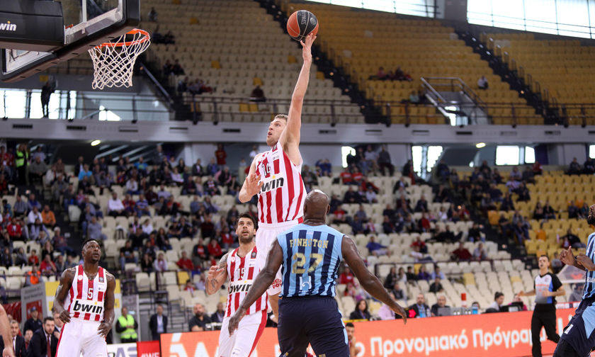 Ολυμπιακός - Κολοσσός Ρόδου 95-74: Μιλουτίνοφ και Βεζένκοφ έκαναν τη διαφορά (highlights)