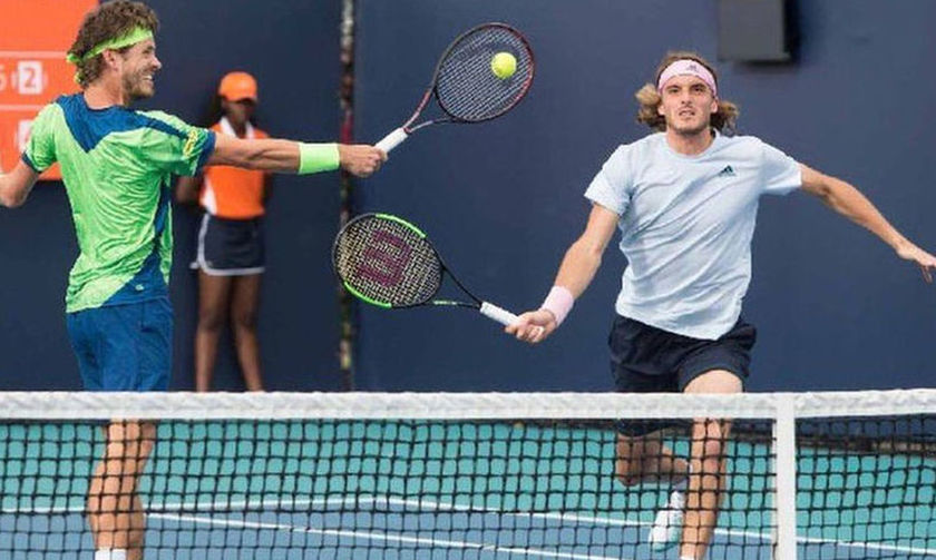 Mutua Madrid Open: Νίκη του Τσιτσιπά στο διπλό