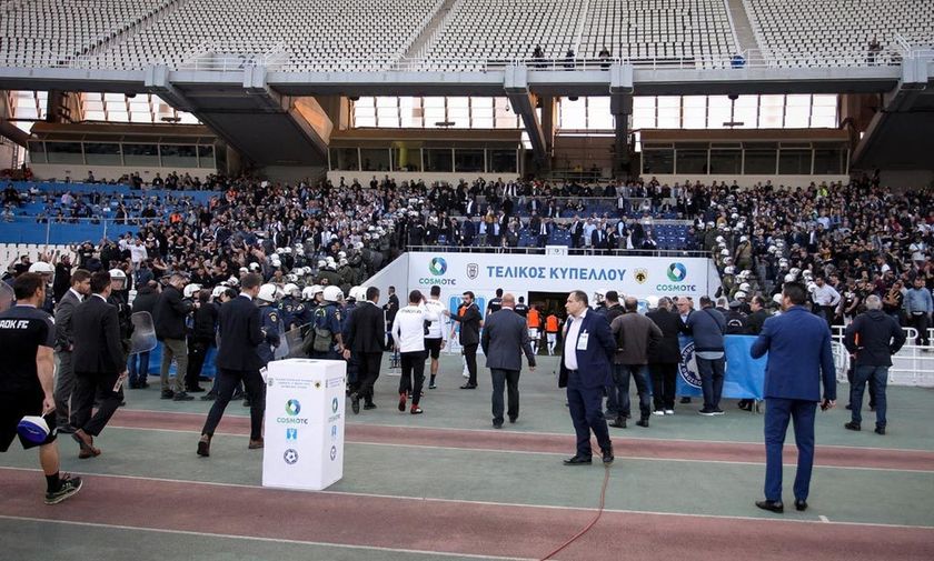 Χωρισμένα τα επίσημα του ΟΑΚΑ και ένταση (pics)