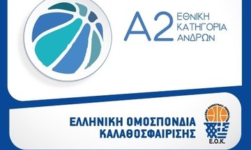 Α2 Ανδρών: Το πρόγραμμα play-off και play-out