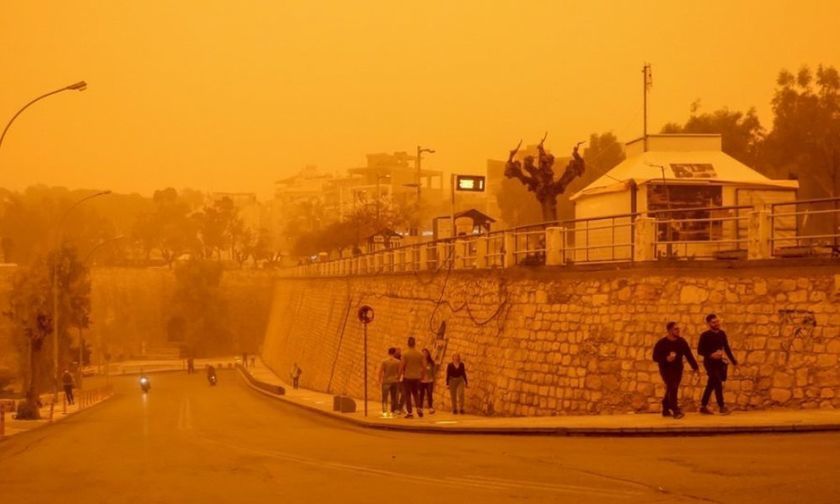 Αστατος καιρός και αφρικανική σκόνη -Πού αναμένονται καταιγίδες