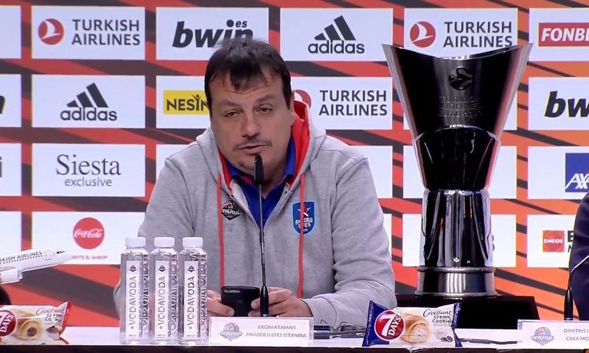 EuroLeague Final Four 2019 - Αταμάν: «Έχω παίξει σε τρεις ευρωπαϊκούς τελικούς και δεν έχω χάσει!»