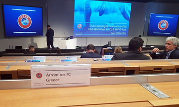 Ο Ατρόμητος συμμετείχε στο διήμερο workshop ECA & UEFA FFP IT Solution