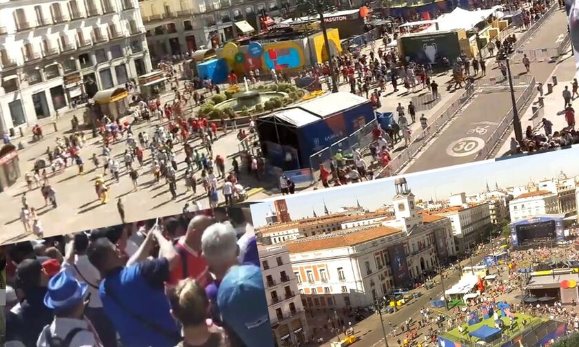 Τελικός Champions League: Τώρα στη Μαδρίτη - Ζωντανή εικόνα από την πόλη του τελικού