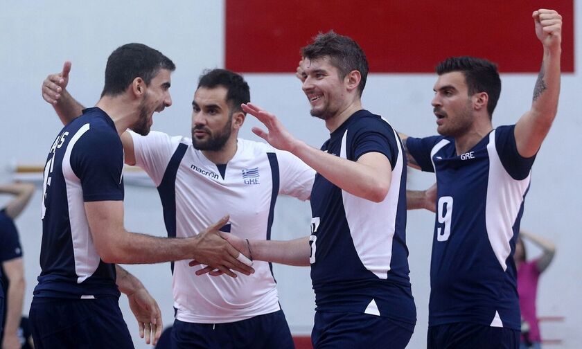Silver European League Volley ανδρών:  Ελλάδα - Aυστρία(19.30, Live Score)