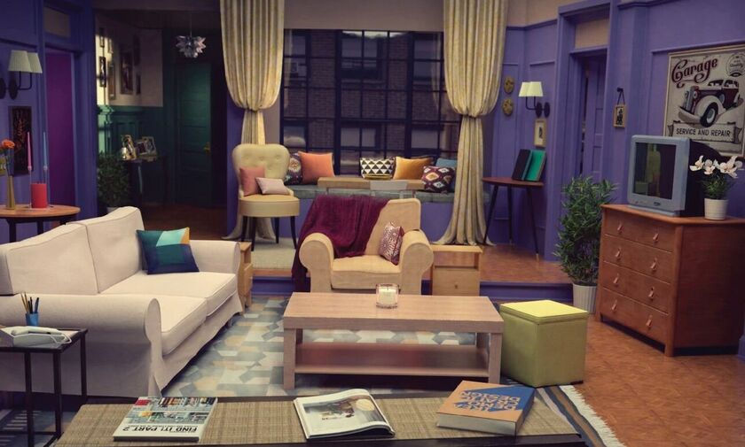 Από το «Friends» μέχρι το «Stranger Things», το ΙΚΕΑ ξαναστήνει τα πιο διάσημα τηλεοπτικά σαλόνια