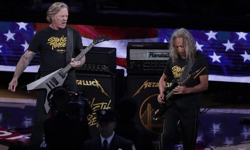 Οι Metallica στους τελικούς του NBA (vid)